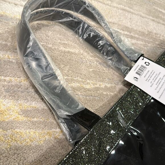 Jimmy Choo Black Patent big Tote Bag new with tags - Picture 5 of 7